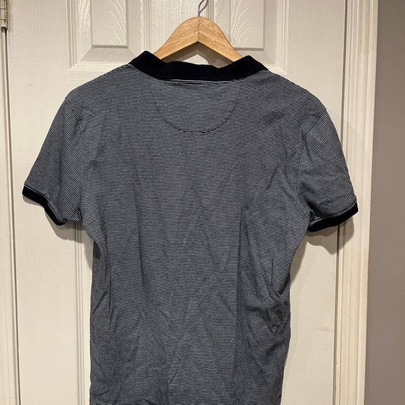 Calvin Klein Striped Golf Polo - Picture 3 of 3